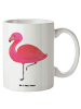 Mr. & Mrs. Panda Pott Flamingo Classic ohne Spruch in Weiß