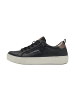 Tamaris Niedrige Sneaker aus Leder Schwarz