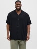 JACK & JONES PLUS Hemd in Black