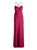 Vera Mont Cocktailkleid mit Cut-Outs in Dark Fuchsia