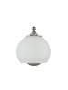 Licht-Erlebnisse Wandlampe (B)15 x (H)18 cm in Chrom Weiß