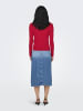 ONLY Strickpullover in Racing Red