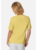 GOLDNER T-Shirt Halbarm Basic-Shirt aus Baumwolle in margerite