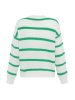 faina Damen Pullover in WOLLWEISS GRÜN