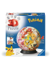 Ravensburger Ravensburger Puzzle 72 Teile Konstruktionsspiel Puzzle-Ball Pokémon Kanto Region in bunt