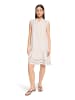 CARTOON Casual-Kleid mit Stickerei in cream