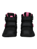 Geox Stiefelette Schwarz/Pink
