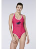 Polo Sylt Badeanzug im Label-Design in Pink