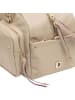 DuDu Pocket Schultertasche Leder 33 cm in grigio sabbia