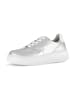 Gabor Sportliche Schnürschuhe in Silber