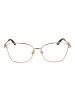 Guess Damen Optische Fassungen Katzenauge Gold