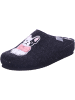 Tofee Pantoffel in schwarz