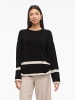 Vila Strickpullover in Black