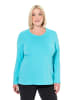 Ulla Popken Shirt in tiefes aqua