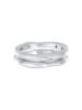 Elli Ring 925 Sterling Silber Ring Set in Silber