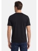 Redmond T-Shirt Basic in Rot / schwarz