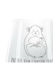 Mr. & Mrs. Panda Laterne Chinchilla Blume mit Spruch in Transparent