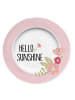 Geda Labels Teller Hello Sunshine in Rosa - 20cm