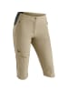 Maier Sports Inara slim Capri Vario in Hellbraun