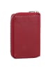 Esquire Oslo Nappa Geldbörse RFID Leder 8 cm rot