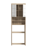 ebuy24 Waschmaschinenschrank Lambada Weiß 63 x 24 cm