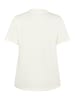 KAFFE curve T-Shirt kurzarm KCannita Loose fit in Chalk