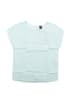 Jack Wolfskin Shirt Linen Look Top in Blau