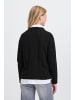 Oxmo Strickpullover OXFSANVI PU 1 in Schwarz
