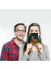 Mr. & Mrs. Panda Postkarte Sternzeichen Steinbock Design ohne Sp... in Weiß