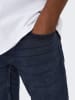Only&Sons Slim Fit Jeans Basic Hose Denim Pants ONSLOOM Stoned Washed in Dunkelblau