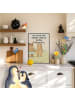 Mr. & Mrs. Panda Poster Bär Freundin Design mit Spruch in Weiß