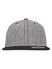  Flexfit Snapback - Classic in black melange/black