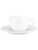 Seltmann Weiden Kaffeetasse mit Untertasse Nori Home in Weiß 240 ml in weiß