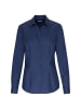 Seidensticker Klassische Bluse Slim in Dunkelblau