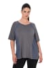 Ulla Popken Shirt in asphaltgrau