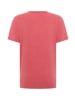 ELBSAND T-Shirt Salo in Mineral Red