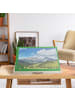 relaxdays Puzzlebrett in Natur/ Grün - (B)81 x (H)4 x (T)57 cm