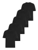 Man's World Rundhalsshirt in schwarz