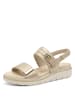 Tamaris Sandalen in Gold