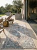 KADIMA DESIGN Teppich Outdoor Orientalisch pflegeleicht Balkon Terrasse Outdoor in Mehrfarbig