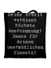 Schultertasche Spruch Danke Pflegekraft mit Spruch in Schwarz