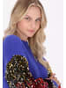 IZIA Damen Pullover in Blau
