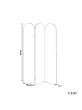 Beliani Paravent SLIMMY in Grau - (W) 120 x (H) 160 x (L) 2 cm