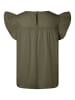 Pieces Top. in Burnt Olive