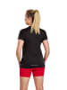 erima Damen Racing T-Shirt in schwarz