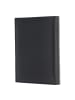 oxmox Leather Geldbörse RFID Schutz Leder 12.5 cm black