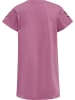Hummel Kinder-Maxikleid "Architecture T-Shirt Dress S/S" in Lila