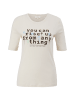 s.Oliver T-Shirt kurzarm in Beige