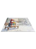 Mr. & Mrs. Panda Puzzle Pinguin Winter Pommes Design mit Spruch in Weiß