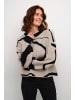 Kaffe Strickpullover KAwilma in Blurry Circle Pattern